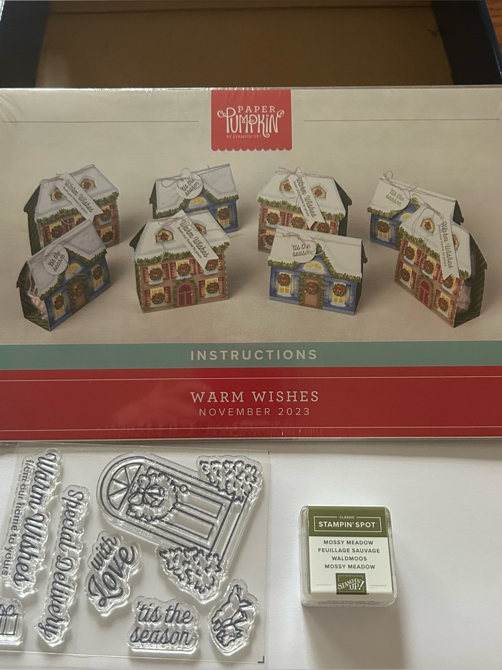 "Warm Wishes" Holiday Craft Kit by SU November 2023